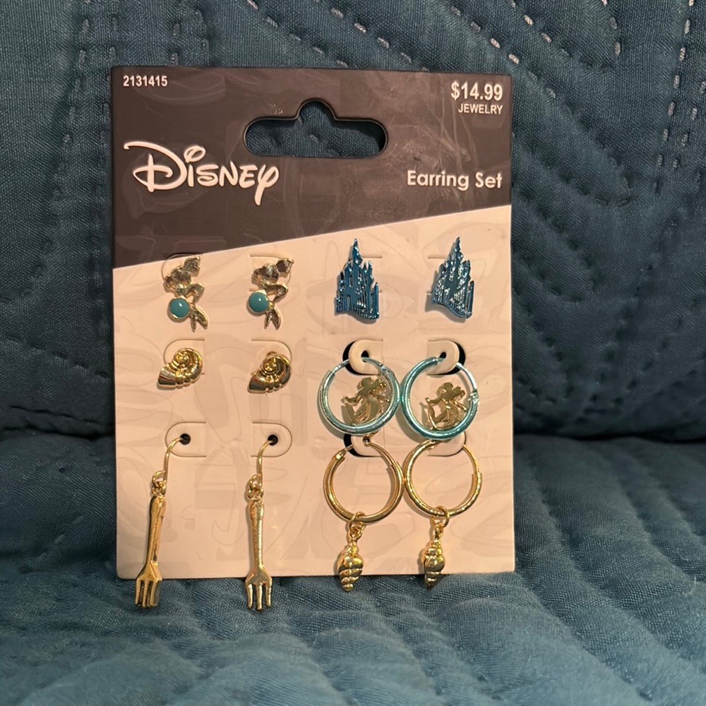 Disney The little mermaid Earring Set
